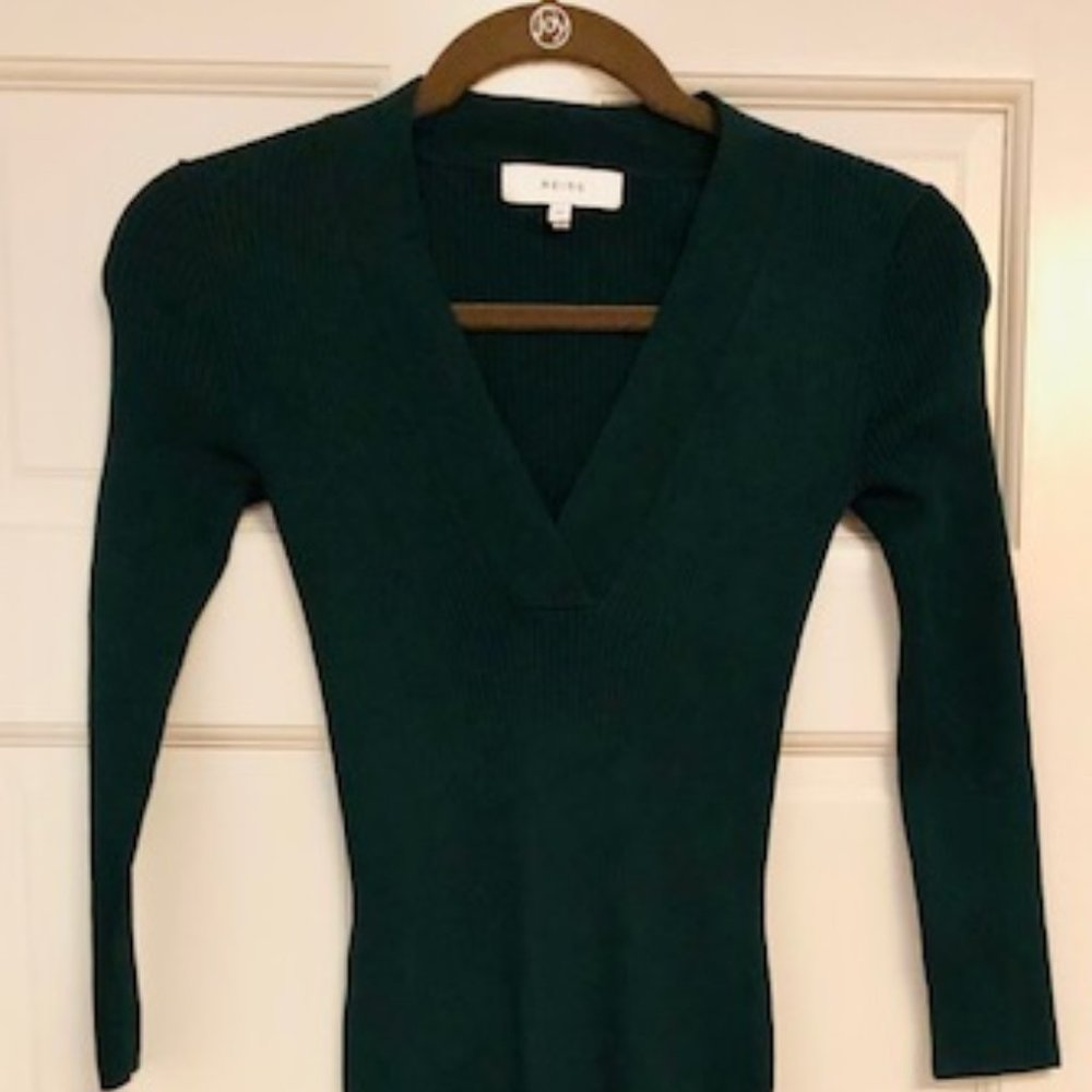 Reiss Bodycon Green Dress